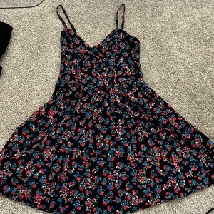 Floral mini dress size XS